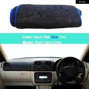 インナーダッシュボード カバー シュコダファビア 2008-14 LHD RHD サンシェード ボード - RHD Blue