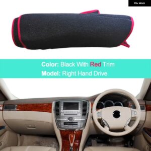 インナーダッシュボード カバー ビュイック ラクロス 2006 2007 2008 クッション サンシェード - RHD red