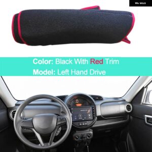 スズキ ダッシュボード カバー スプレッソ 2019-23 LHD RHD クッション 抗太陽サンシェード - LHD red
