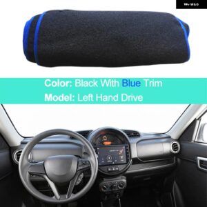スズキ ダッシュボード カバー スプレッソ 2019-23 LHD RHD クッション 抗太陽サンシェード - LHD Blue