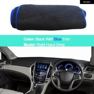 ダッシュボード カバー キャデラック SRX 2010-16 LHD RHD 自動車プロテクターサンシェード パッド ケープ - RHD Blue