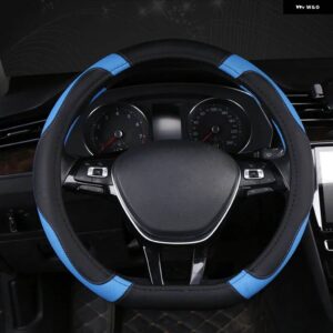 VW TERAMONT 2017 - 2021 トゥアレグ III 2018 - 2021 シロッコ 2008 - 2017 シャラン 2015 - 2021 車 D タイプステアリング ホイールカバー - Black blue