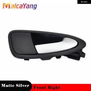 インテリア ドアハンドル シート イビサ 6J 2010-2022 6J1 837 113A 6J1 837 114A カーパーツ - Matte Silver FR