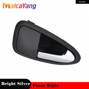 インテリア ドアハンドル シート イビサ 6J 2010-2022 6J1 837 113A 6J1 837 114A カーパーツ - Bright Silver FR