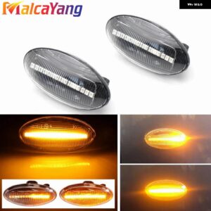 スズキ 点滅 1ペア ダイナミック LED サイド マーカーライト インジケータ ーリピーターウィンカー ランプ スイフトアルト SX4 ジミービ - Dynamic Crystal