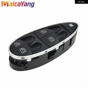 2118213679 電動ウィンドウ スイッチ パワーウィンドウ スイッチ メルセデス W211 E240 E240 E500 E63AMG CL CLS 2118210158 - Chrome Border