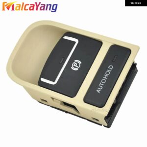 電子ハンド ブレーキ スイッチ パーキングハンド ブレーキ 5N0927225A VW ティグアン 2008 2009 2010 2012-15 2017 シャランシート - beige