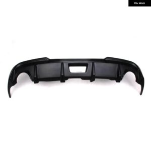 カーボンリアバンパー ディフューザー リップスポイラー インフィニティ G37 4 ドアベースセダンスポーツ 2009-2013 米国市場用 FRP 用 - Black FRP