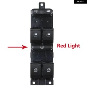 1J4959857 1J4959857C ウィンドウ スイッチ VW ゴルフ ジェッタ ボラ パサート B5 セアトレオントレド SUPERB 1999-2004 1J4959857A 1J4959857B - Red (Child Lock)