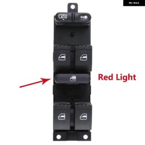 1J4959857 1J4959857C ウィンドウ スイッチ VW ゴルフ ジェッタ ボラ パサート B5 セアトレオントレド SUPERB 1999-2004 1J4959857A 1J4959857B - Red (Window Lock)