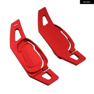 キュプラ ATECA FORMENTOR レオン 2021-23 ステアリング ホイールシフトパドル ギアパドル DSG 延長スタイリング カー - red