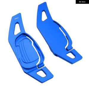 キュプラ ATECA FORMENTOR レオン 2021-23 ステアリング ホイールシフトパドル ギアパドル DSG 延長スタイリング カー - blue