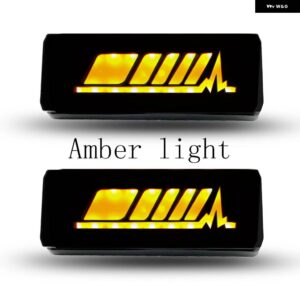 2X アンバー LED サイド マーカーライト リピーター インジケータ ーランプ LADA NIVA 4X4 1995 サイドマーク - amber light 06