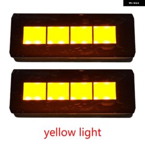 1ペア LED フロントポジション インジケータ ーパークライトサイドマーカーランプ アンバー 防水 LADA NIVA 4X4 シティ車用 - amber lights 03