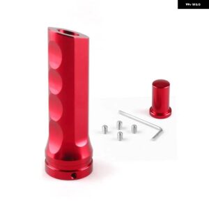 1個 自動車ハンドルハンド ブレーキ スリーブ滑り止め 装飾 ハンド ブレーキ ハンドルハンドプロテクターカバー - red