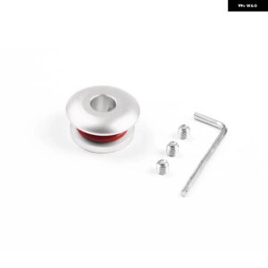 シフトノブ ストッパーシフトヘッドリミッター固定ベースギアヘッドバックルカーギアシフターリミッター - Silver