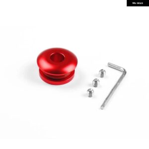 シフトノブ ストッパーシフトヘッドリミッター固定ベースギアヘッドバックルカーギアシフターリミッター - red