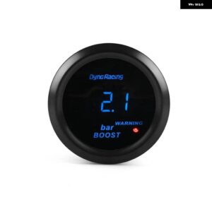 2インチ 52MM 車デジタルタコメーター RPM ゲージターボブーストゲージ PSI 電圧計水温油温油圧ゲージ - Boost gauge bar