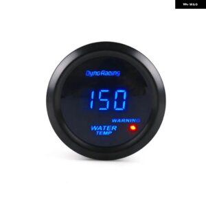 2インチ 52MM 車デジタルタコメーター RPM ゲージターボブーストゲージ PSI 電圧計水温油温油圧ゲージ - Water temp gauge