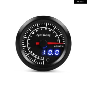 2インチ 52MM 7色 LED デュアルディスプレイブーストゲージ水温油温油圧電圧計空燃比 EGT タコメーター ゲージ - Air fuel ratio gauge