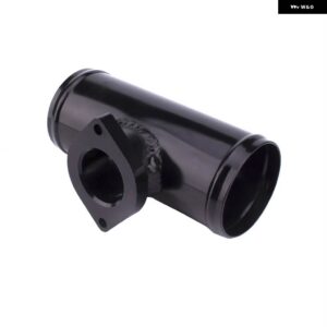 63MM 2.5インチ ターボ アルミ フランジ パイプ FV RZ BOV ブローオフバルブ アダプタ ー L=150MM TT100379 - black
