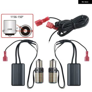 DRL ウィンカー ライト付き 2 1 で CANBUS 車 LED 1156 P21W BA15S PY21W BAU15S 7440 W21W T20 デュアルカラーモードスイッチ バック - BAU15S 1156 PY21W