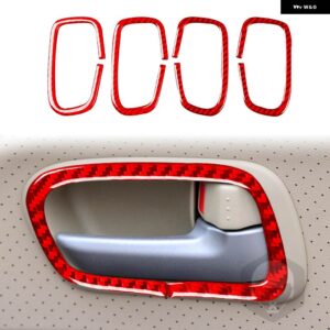 スズキ グランドヴィターラ 2006-13 カーボン車内完全 ステッカー - door pull L-R2