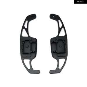 GTI スタイル交換パドル シフター VW ゴルフ 5 MK5 V R32 ゴルフ 6 GTI MK6 R20 R ステアリング ホイール延長パドル - black