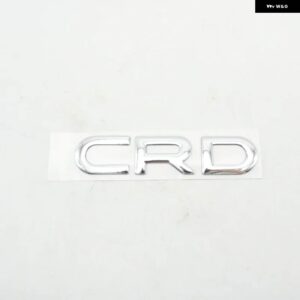 4X4 CRD V8 エンブレムリアリフトゲート バッジロゴ銘板 ステッカー - 1PC CRD Silver