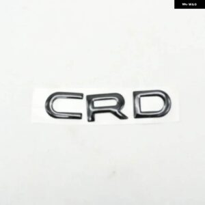 4X4 CRD V8 エンブレムリアリフトゲート バッジロゴ銘板 ステッカー - 1PC CRD Black