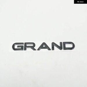 4X4 CRD V8 エンブレムリアリフトゲート バッジロゴ銘板 ステッカー - 1PC Grand Black