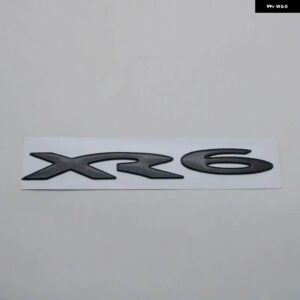 ファルコン XR6 XR 6 エンブレムリアトランクテールゲート ロゴ ステッカー サイドドアフェンダー銘板 デカール - 1 piece black