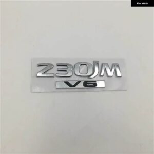 アルティマティアナ 230JM V6 セダンリアトランクエンブレムロゴバッジサイン銘板 230JM - 230JM V6