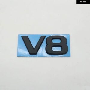 アルマダパトロールタイタン V8 エンブレムサイドフェンダーマークバッジロゴ ステッカー デカール 2004-2015 - Matte Black