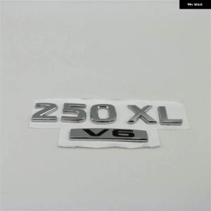 ティアナ 2.5XV 250XL V6 エンブレムナンバー文字リアトランク変位ロゴカースタイリング - 250 XL V6