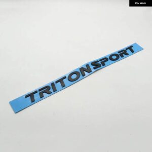 トリトンスポーツ TRITONSPORT フロントフードエンブレムロゴスクリプトバッジ文字 ステッカー デカール 銘板 - black