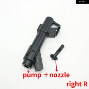 ヘッドライト ヘッドランプ 水スプレーノズルウォッシャージェットカバー キャップ蓋 VW シロッコ 2009-2014 - pump nozzle R