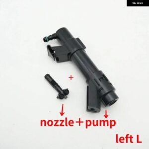 ヘッドライト ヘッドランプ 水スプレーノズルウォッシャージェットカバー キャップ蓋 VW シロッコ 2009-2014 - pump nozzle L