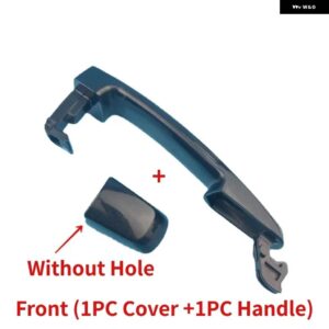 スズキ フロントリア 外装 ドアハンドル カバー 蓋とキー穴 スイフト SX4 クロスオーバー 07-13 - 2PCS Front No Hole