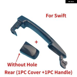 スズキ フロントリア 外装 ドアハンドル カバー 蓋とキー穴 スイフト SX4 クロスオーバー 07-13 - 2 Rear Swift No Hole
