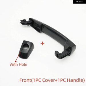 スズキ フロントリア 外装 ドアハンドル カバー 蓋とキー穴 スイフト SX4 クロスオーバー 07-13 - 2PCS Front With Hole