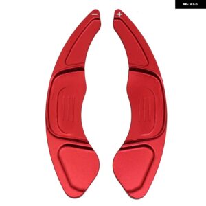 アルミ ステアリング ホイールシフトパドル 延長シフターの交換 VW GOLF7 ゴルフ 7 GTI R MK7 シロッコ 2015 - Red