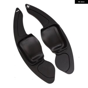 ステアリング ホイールパドル 拡張 DSG ダイレクトシフトギアパドル 延長 VW ティグアン ゴルフ 6 MK5 MK6 ジェッタ GTI R20 R36 ブルーレッド - black