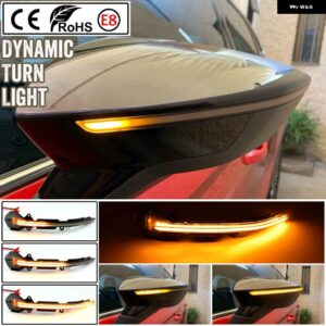 セアトレオン III MK3 5F ST イビサ MK5 KJ1 アロナ KJ7 LED ダイナミック ウィンカー ライトサイドミラー インジケータ ーシーケンシャルウインカーランプ - Leon 5F 2013-2018