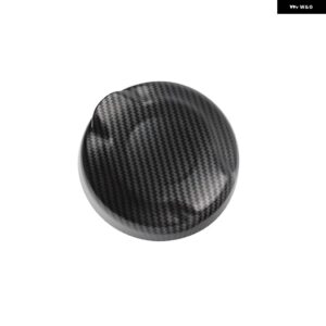 プラスチック レイスタイル黒燃料タンクカバー ミニクーパー S F55 F56 F57 2.0T 1ピース カースタイリング - Carbon fiber pattern