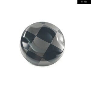 プラスチック レイスタイル黒燃料タンクカバー ミニクーパー S F55 F56 F57 2.0T 1ピース カースタイリング - Black Checker