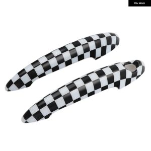 ユニオンジャック ドアハンドル カバー ステッカー ミニクーパー S JCW R50 R52 R53 R55 R56 R57 R58 R59 R61 2ピース カースタイリング - Checker