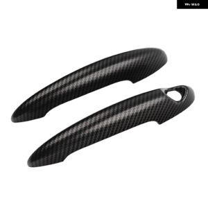 ユニオンジャック ドアハンドル カバー ステッカー ミニクーパー S JCW R50 R52 R53 R55 R56 R57 R58 R59 R61 2ピース カースタイリング - Carbon Pattern B