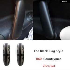 黒旗カー用品 ステッカー シェル 装飾 カバー ミニクーパー S JCW R53 R55 R56 R57 R58 R59 R60 R61 自動車 - Inner door Cover R60