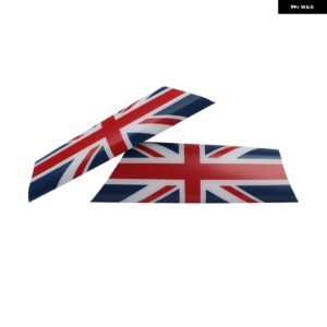 黒旗 インテリア ドアハンドル ノブ カバー ミニクーパー S JCW クラブマン R55 R56 R58 R59 オートスタイリング - Union Jack